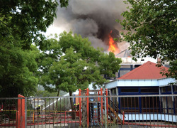 rijswijk, school, brand, middelbare school, gebouw, nood, 